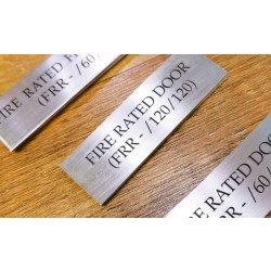 Fire Rated Door Sign