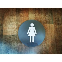 女洗手間牌